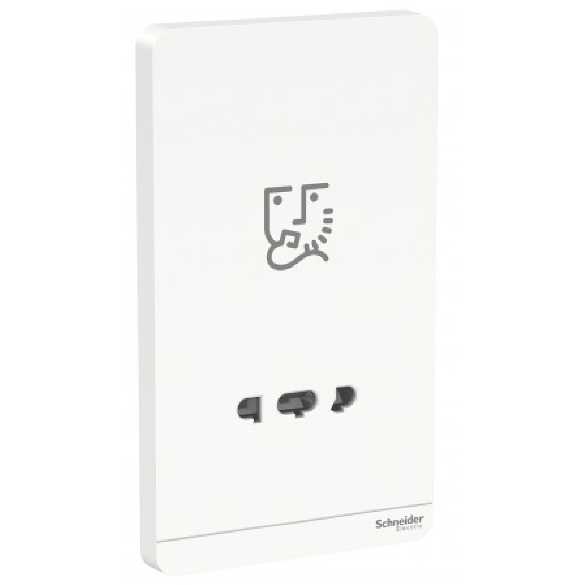 Schneider Electric 施耐德電氣 AvatarOn 鬚刨插座 115V/240V (搪瓷白) (E83T727V_WE_C5)